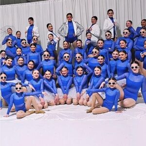 Weissman Blue Dance Costume